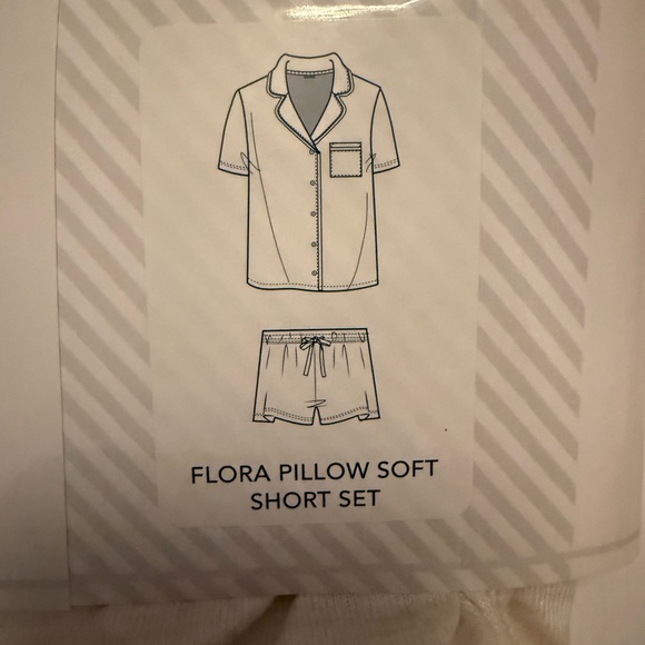 Splendid Cream and Red Cherry Pajama Set - Picture 4 of 5